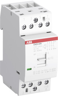 1SAE232111R0640 - Контактор EN25-40N-06 модульный с ручным управлением (25А АС-1, 4НО), катушка 230В AC/DC, ABB 1SAE232111R0640 - Контактор EN25-40N-06 модульный с ручным управлением (25А АС-1, 4НО), катушка 230В AC/DC, ABB