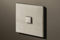 1T Панель одинарная, одна кнопка 250В~, Stainless Steel 1T Панель одинарная, одна кнопка 250В~, Stainless Steel