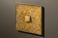 1T панель с 1 выключателем, 24-250V pushbutton, Brass antique 1T панель с 1 выключателем, 24-250V pushbutton, Brass antique