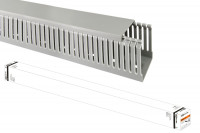 Кабель-канал перфорированный 40х60 перфорация 6/8 TDM Electric (24 м), SQ0410-0004 Кабель-канал перфорированный 40х60 перфорация 6/8 TDM Electric (24 м), SQ0410-0004