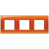 LNA4802M3OD LNA4802M3OD - LivingLight Рамка прямоугольная, 3 поста, цвет Оранжевый, Bticino LNA4802M3OD LNA4802M3OD - LivingLight Рамка прямоугольная, 3 поста, цвет Оранжевый, Bticino