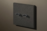 Cockpit 1C Панель 1-ая для 1 двойного перекл.(2-way switch), Textured black Cockpit 1C Панель 1-ая для 1 двойного перекл.(2-way switch), Textured black