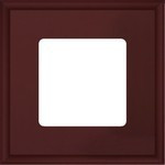 FD01601RW Fede FD01601RW Рамка квадратная на 1 пост гор./верт., цвет red wine FD01601RW Fede FD01601RW Рамка квадратная на 1 пост гор./верт., цвет red wine