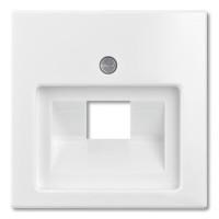 1803-94-507 Basic55 Накладка для 1-ного мех-зма 1хRJ45(RJ11) арт.№0213,0216, альпийский белый 2 1803-94-507 Basic55 Накладка для 1-ного мех-зма 1хRJ45(RJ11) арт.№0213,0216, альпийский белый 2