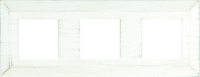 FD01253BD Fede Barcelona Provence Рамка 3-ная, White Decape FD01253BD Fede Barcelona Provence Рамка 3-ная, White Decape