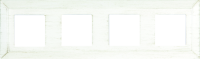 FD01254BD Fede Barcelona Provence Рамка 4-ная, White Decape FD01254BD Fede Barcelona Provence Рамка 4-ная, White Decape