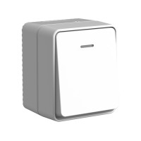 ATN543013 - ATLASDESIGN PROFI IP54 О/У 1-клавишный ВЫКЛЮЧАТЕЛЬ с подсветкой, сх.1а, 10АХ, СЕРЫЙ, Systeme Electric ATN543013 - ATLASDESIGN PROFI IP54 О/У 1-клавишный ВЫКЛЮЧАТЕЛЬ с подсветкой, сх.1а, 10АХ, СЕРЫЙ, Systeme Electric