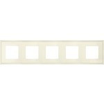 FD01605BE Fede FD01605BE Рамка на 5 поста гор./верт., цвет beige FD01605BE Fede FD01605BE Рамка на 5 поста гор./верт., цвет beige