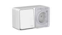 ATN543070 - ATLASDESIGN PROFI IP54 О/У БЛОК: РОЗЕТКА с заземл. со шт., 16А, ВЫКЛЮЧАТЕЛЬ 1-клав., 10АХ, СЕРЫЙ, Systeme Electric ATN543070 - ATLASDESIGN PROFI IP54 О/У БЛОК: РОЗЕТКА с заземл. со шт., 16А, ВЫКЛЮЧАТЕЛЬ 1-клав., 10АХ, СЕРЫЙ, Systeme Electric