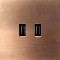 Basalte USB зарядное устройство, deseo collection, цвет soft copper Basalte USB зарядное устройство, deseo collection, цвет soft copper